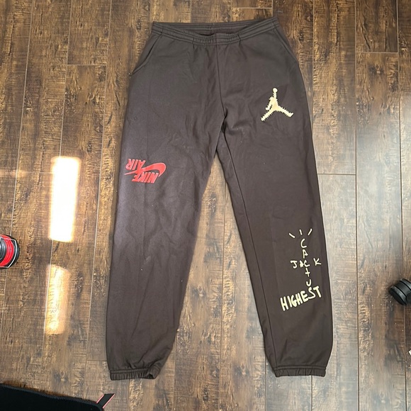 Cactus Jack by Travis Scott | Pants | Travis Scott X Jordan Highest  Sweatpant Large | Poshmark